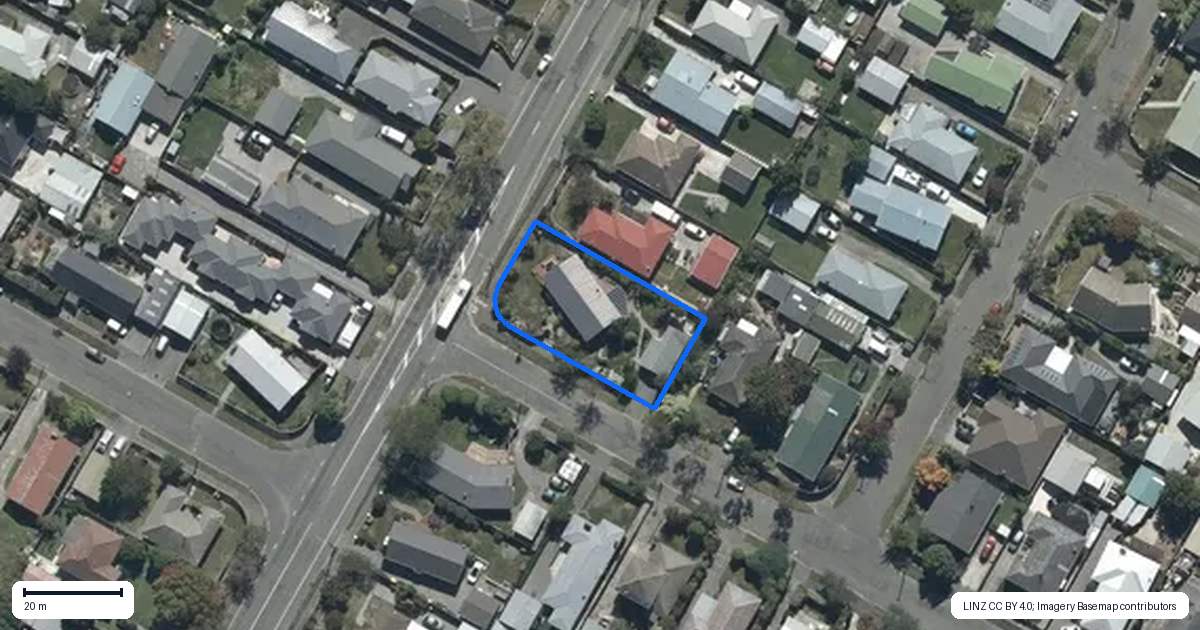 Property context map for 52 Gardiners Road, Bishopdale, Christchurch