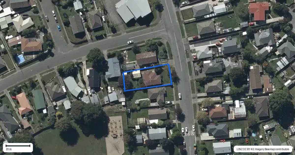 Property context map for 34 Rowley Avenue, Hoon Hay, Christchurch