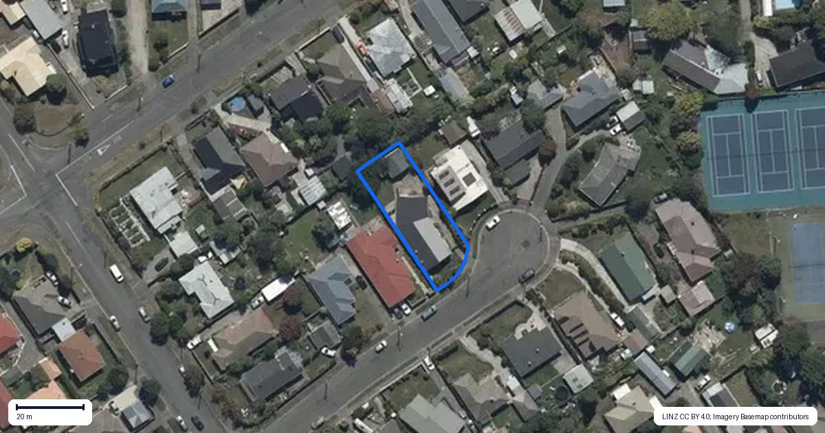 Property context map for 9 Cavan Place, Mairehau, Christchurch