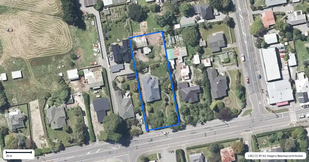 Property context map for 84 Main Street, Oxford