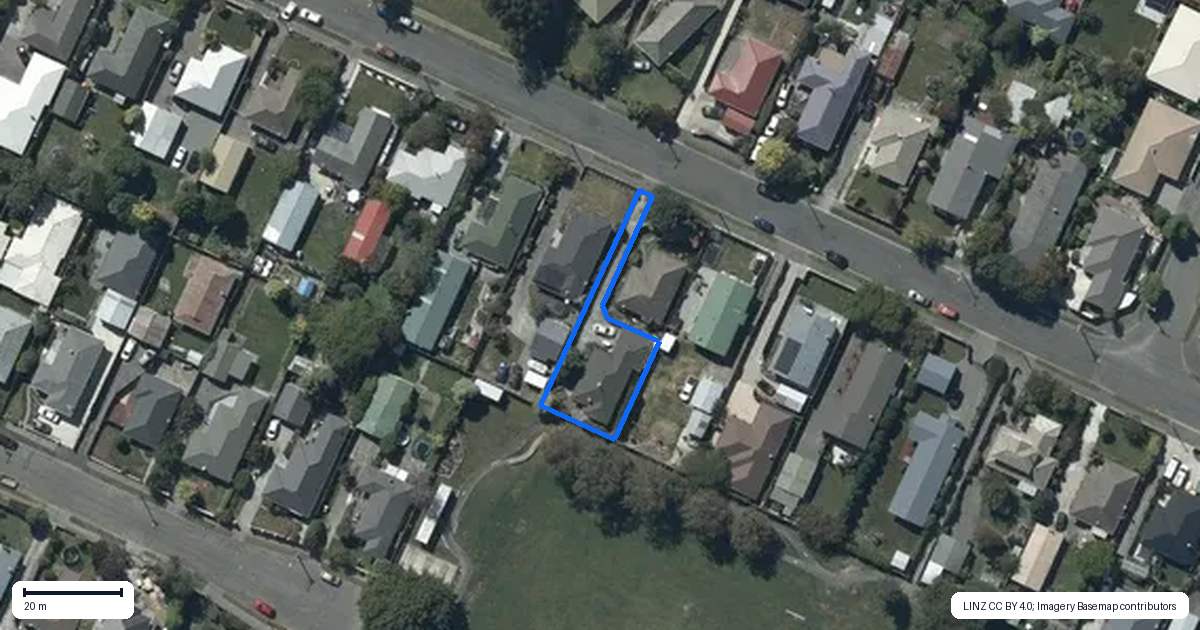 Property context map for 49A Cobra Street, Halswell, Christchurch