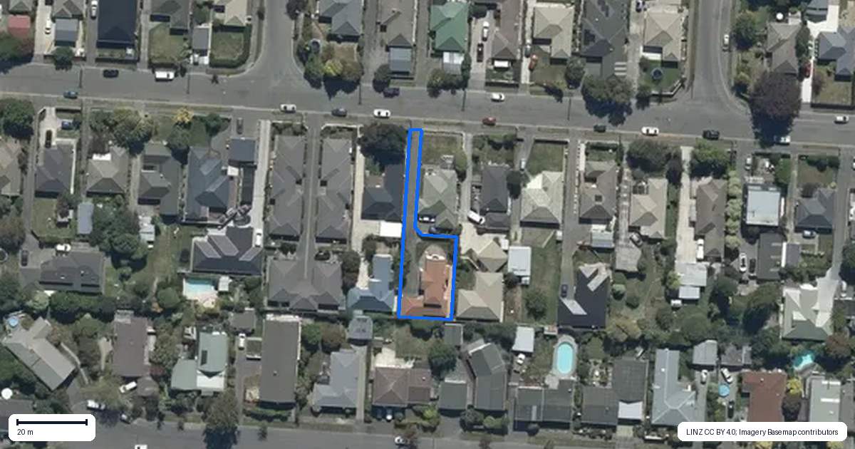 Property context map for 24A Ravenna Street, Avonhead, Christchurch