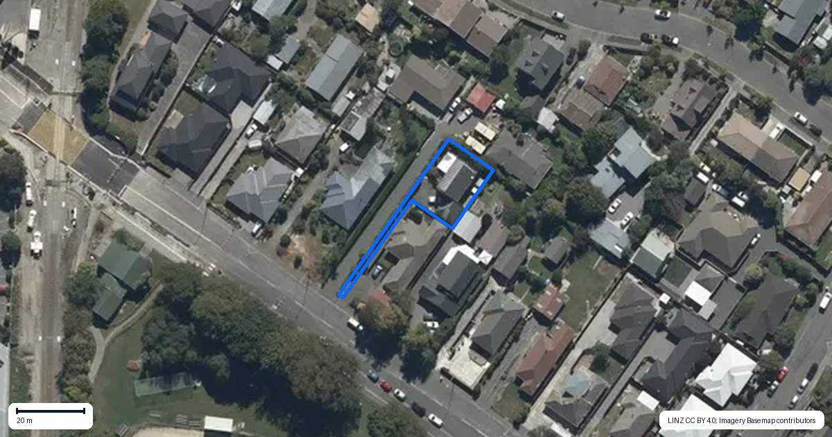 Property context map for 78A Sawyers Arms Road, Northcote, Christchurch