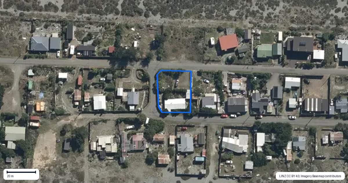 Property context map for 37 Hillview Road, Birdlings Flat, Little River