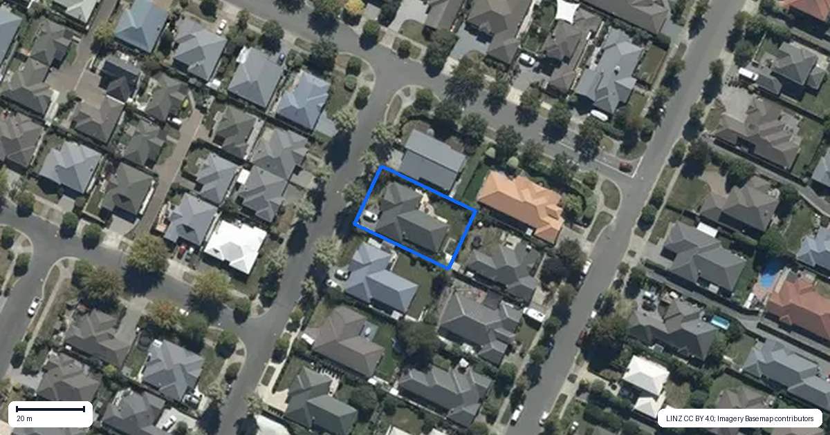 Property context map for 3 Mistral Road, Northwood, Christchurch
