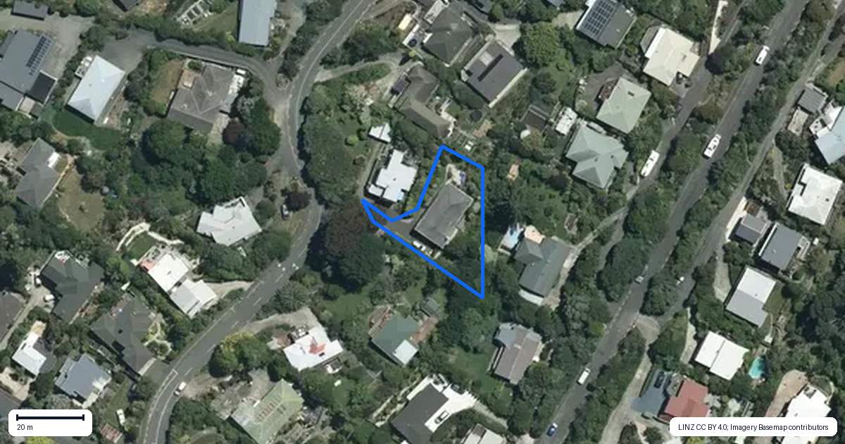 Property context map for 72A Tosswill Road, Tahunanui, Nelson