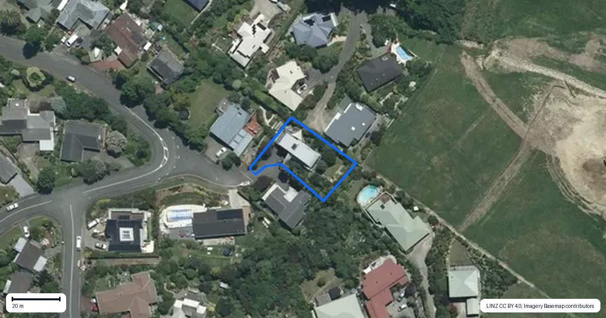 Property context map for 25 Malvern Avenue, Atawhai, Nelson