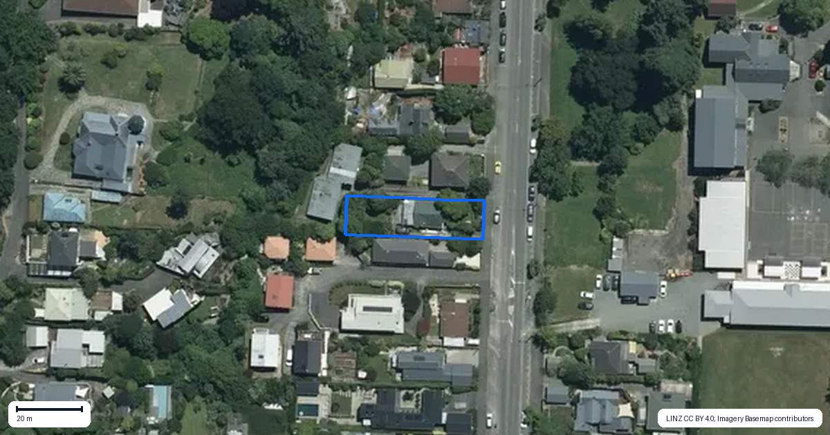 Property context map for 194 Collingwood Street, Nelson