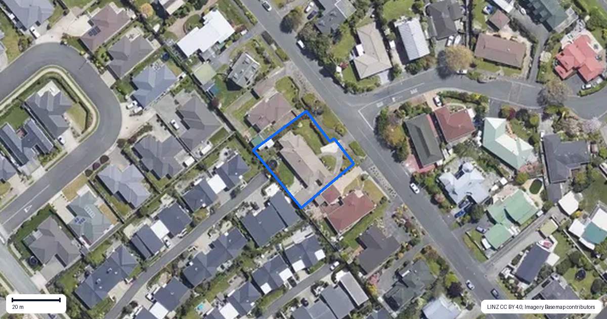 Property context map for 22 Chelsea Avenue, Richmond
