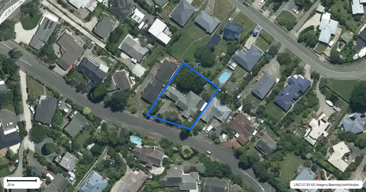 Property context map for 11 Malvern Avenue, Atawhai, Nelson
