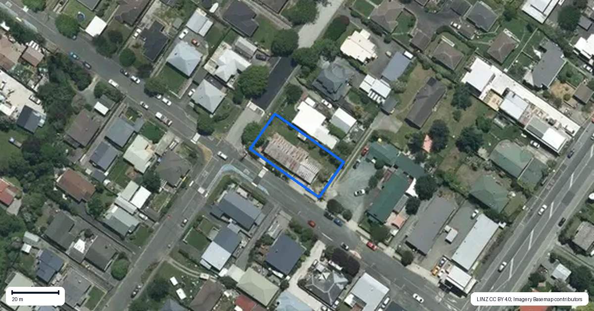 Property context map for 189 Kawai Street South, Nelson South, Nelson