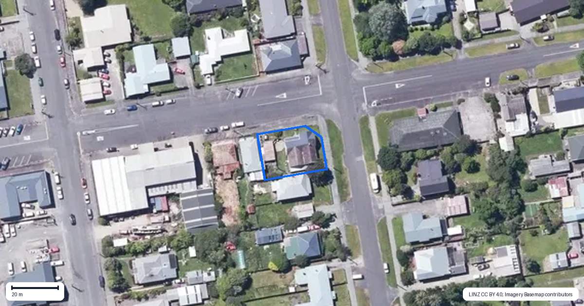 Property context map for 34 Wakefield Street, Westport