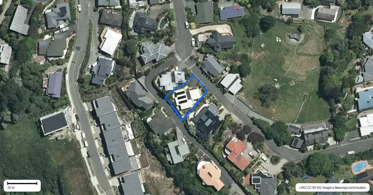 Property context map for 33 Calamaras Street, Enner Glynn, Nelson