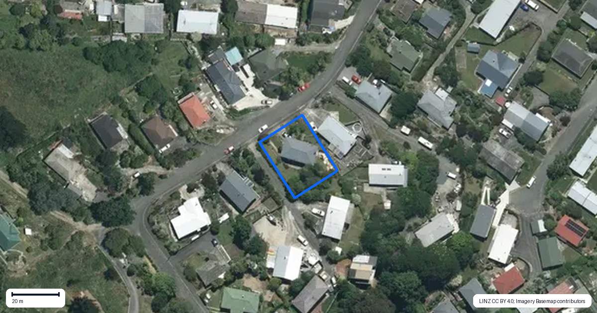 Property context map for 75 Montreal Road, Toi Toi, Nelson