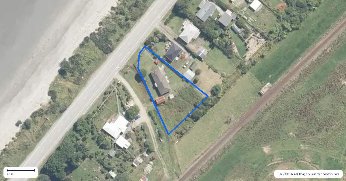 Property context map for 3 Main Road, Ngakawau, Hector