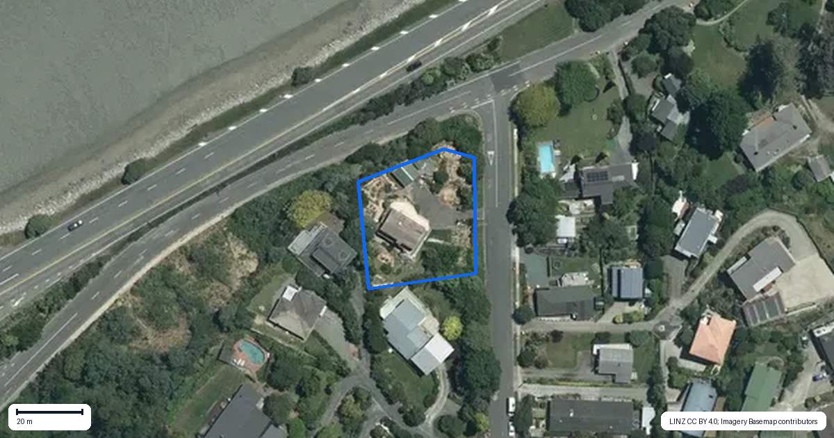 Property context map for 3 Paremata Street, Atawhai, Nelson