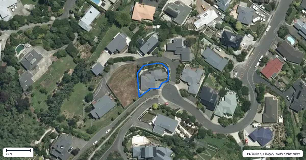 Property context map for 66 Newman Drive, Enner Glynn, Nelson