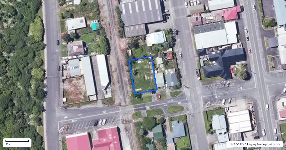 Property context map for 3 Fonblanque Street, Westport