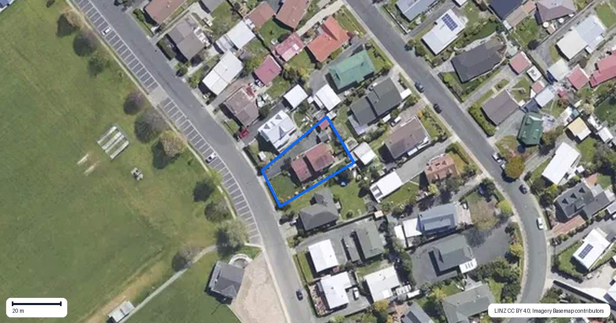Property context map for 17 West Avenue, Richmond