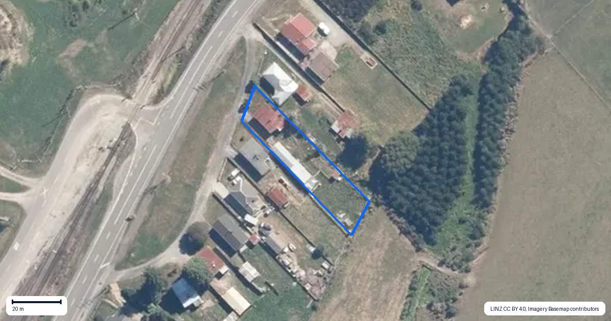 Property context map for 240 Ikamatua Highway, Ikamatua, Reefton