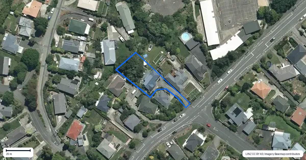 Property context map for 32 The Ridgeway, Enner Glynn, Nelson
