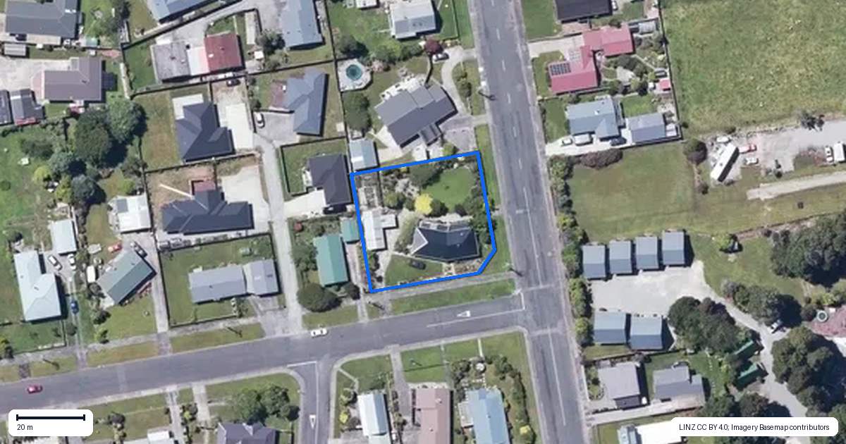 Property context map for 57 Lyndhurst Street, Westport
