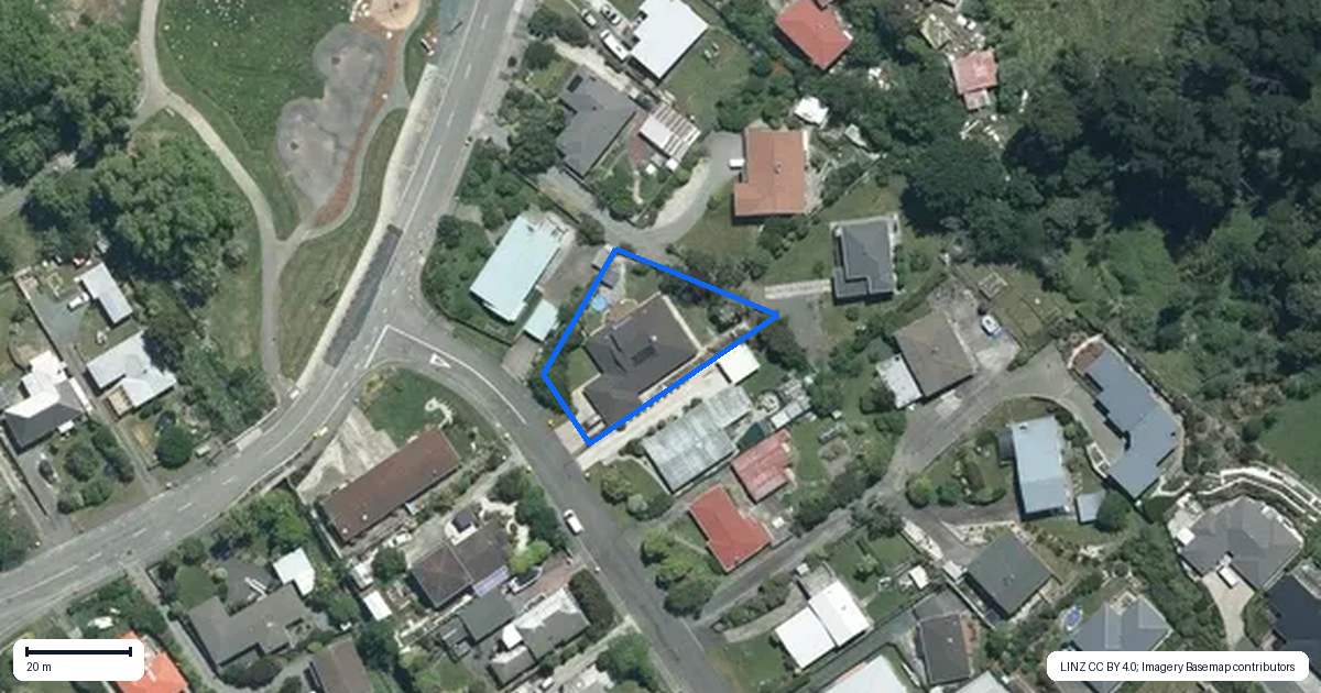 Property context map for 3 Rainbow Drive, Atawhai, Nelson