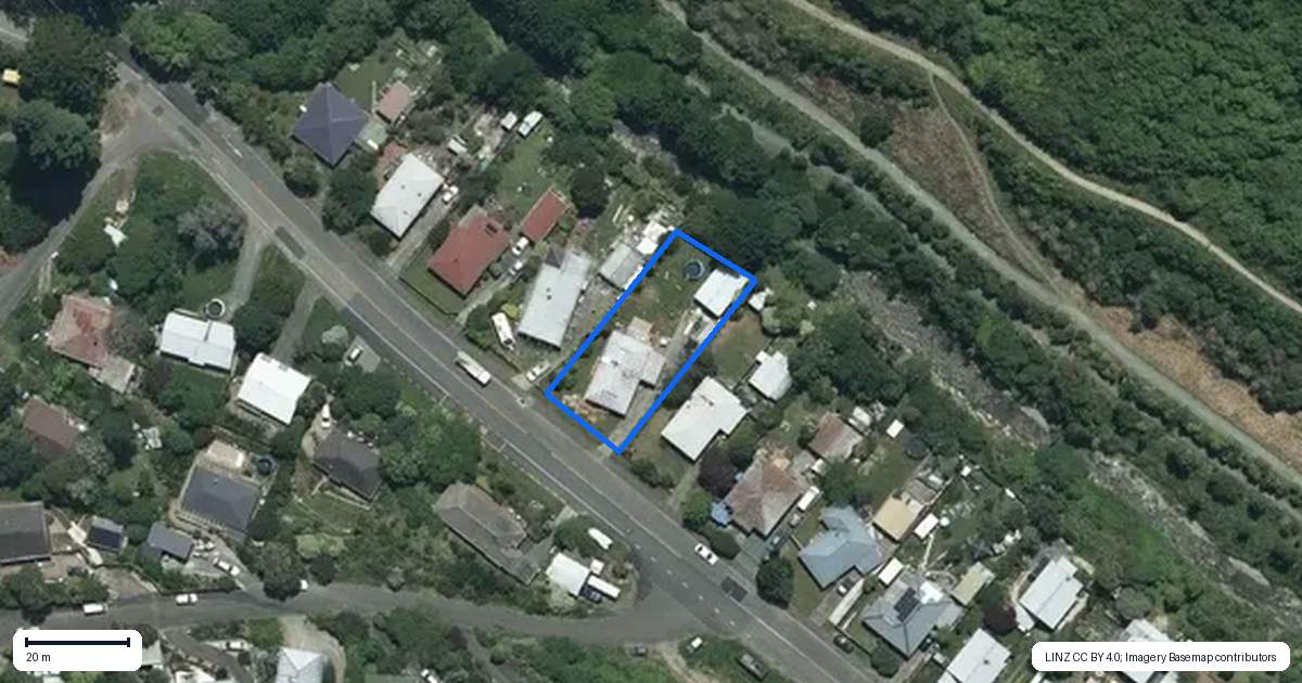 Property context map for 201 Brook Street, The Brook, Nelson