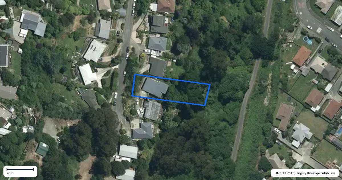 Property context map for 41 Thompson Terrace, Toi Toi, Nelson