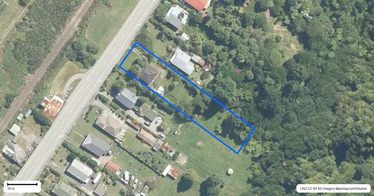 Property context map for 17 Torea Street, Granity