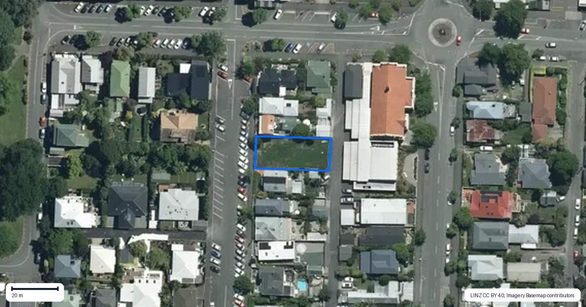 Property context map for 7 Shelbourne Street, Nelson