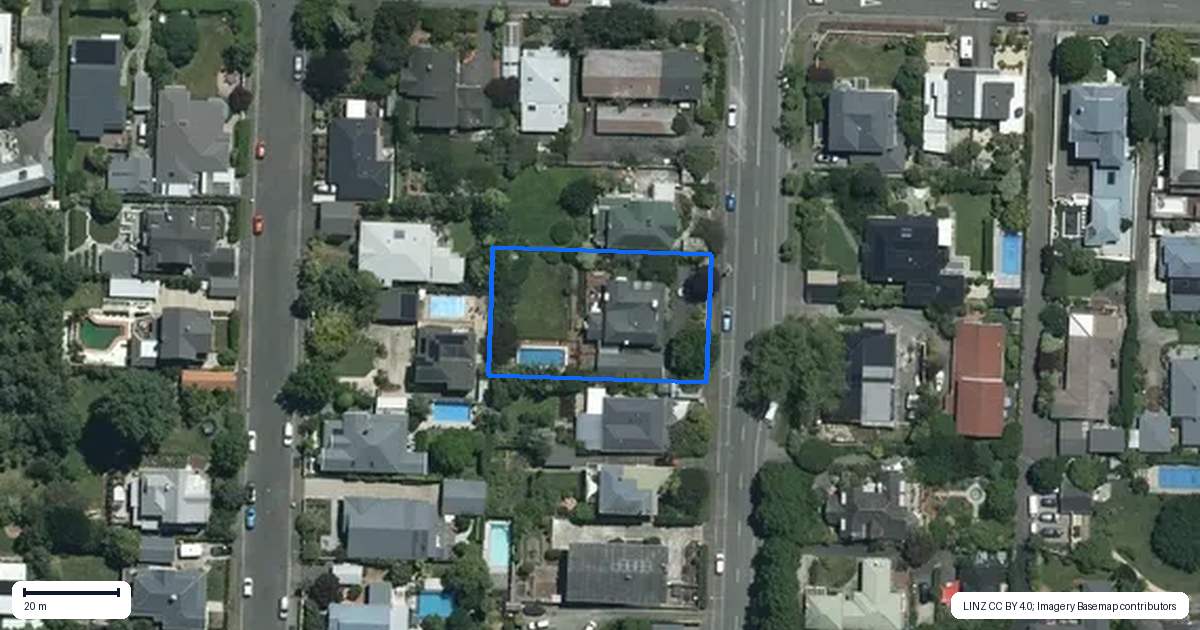 Property context map for 214 Collingwood Street, Nelson South, Nelson