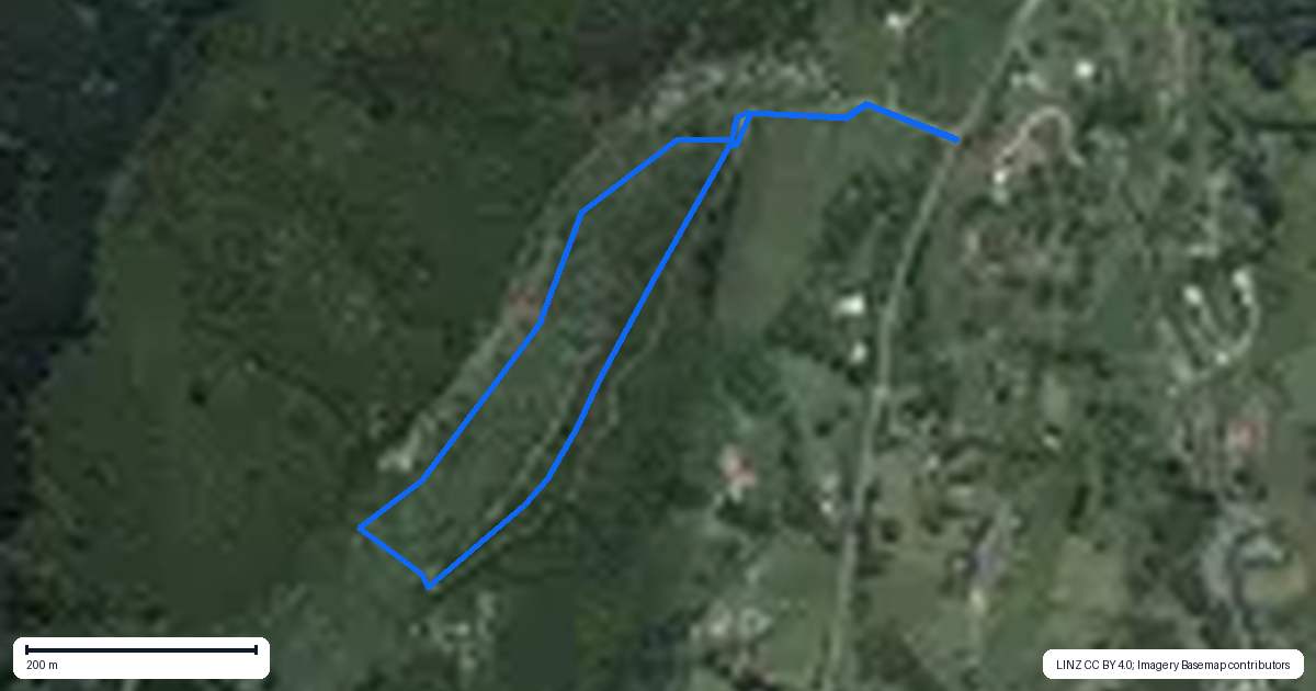 Property context map for 144 Lud Valley Road, Hira