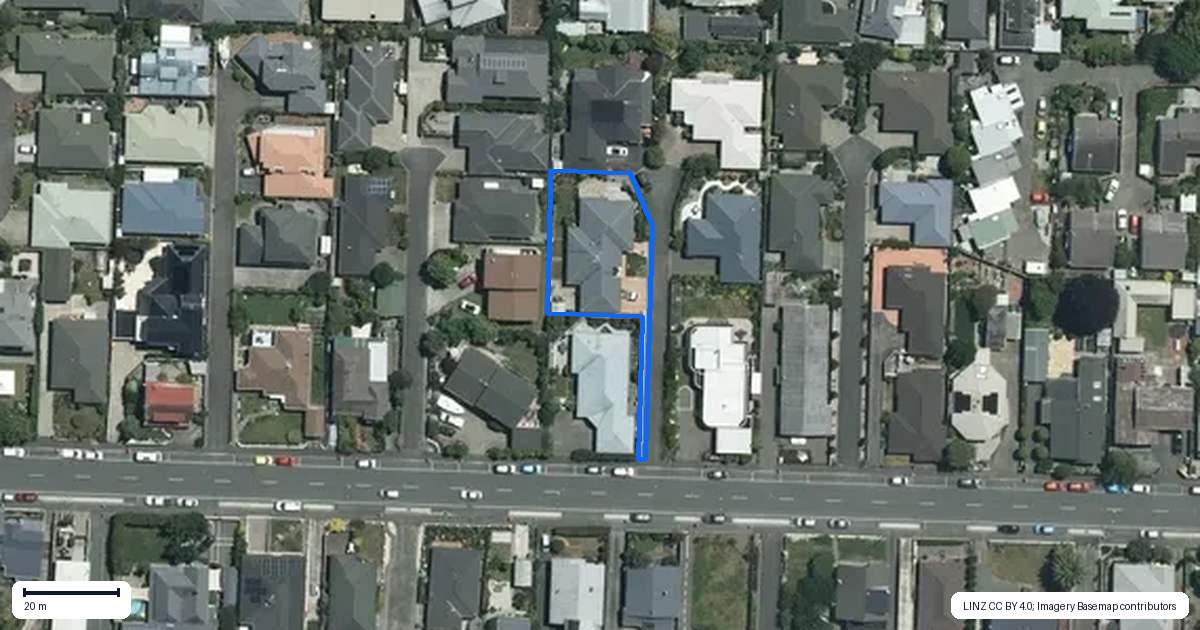 Property context map for 47A Grove Street, The Wood, Nelson