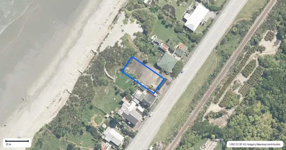 Property context map for 135 Torea Street, Granity