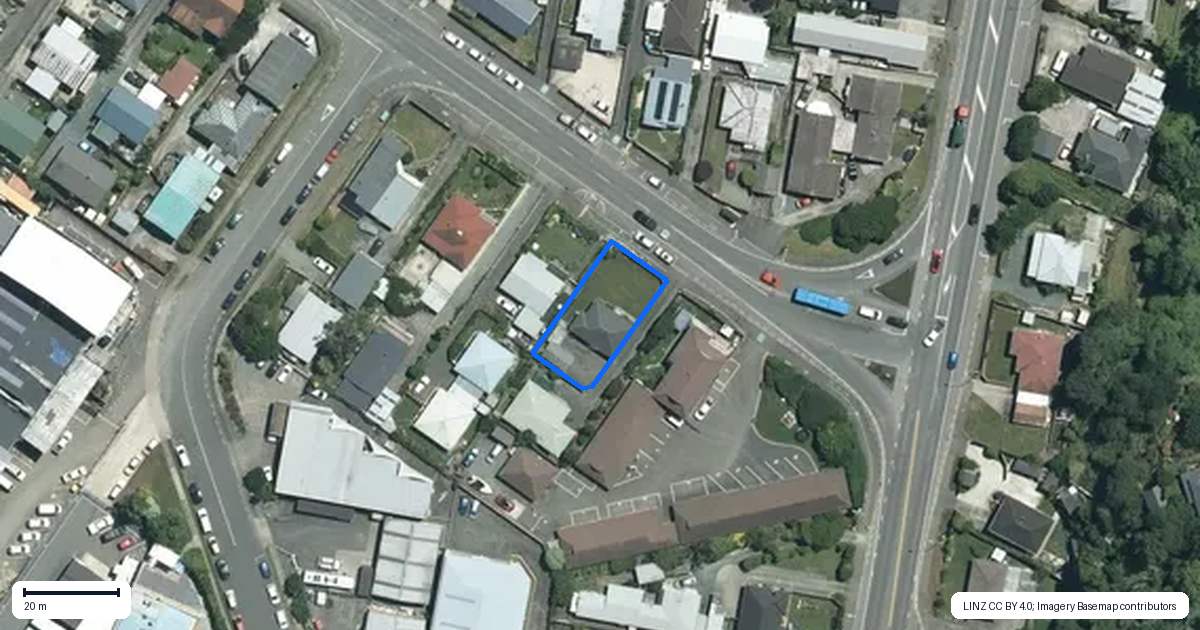 Property context map for 5 Parkers Road, Tahunanui, Nelson