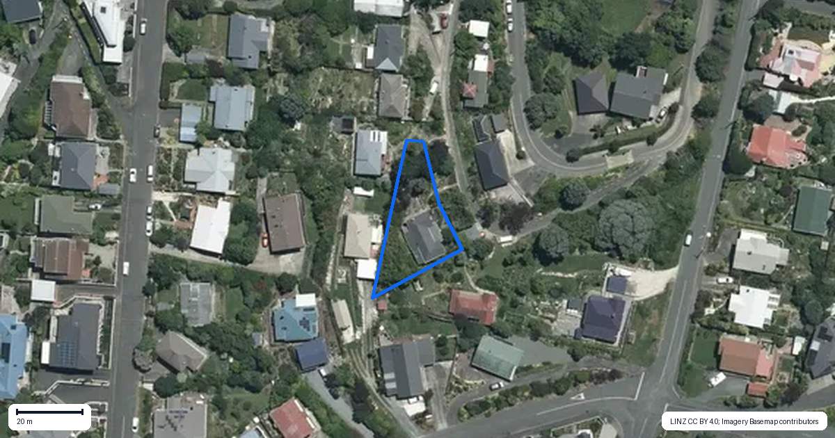 Property context map for 7 Queens Road, Stepneyville, Nelson