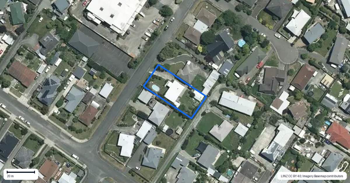 Property context map for 8 Towai Street, Stoke, Nelson