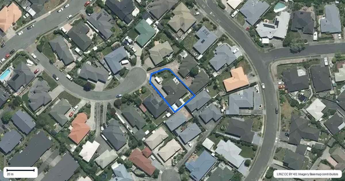 Property context map for 18 Baxter Place, Stoke, Nelson