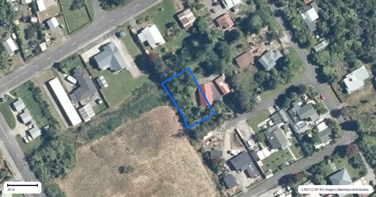Property context map for 1 Howell Street, Waimangaroa, Westport