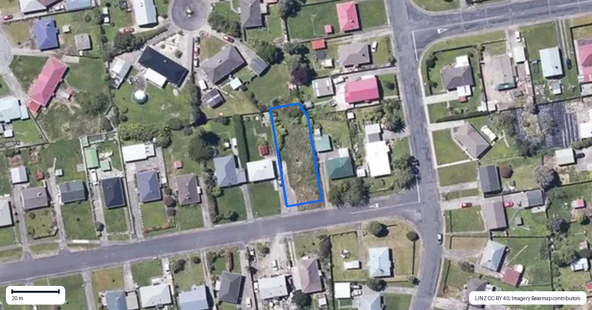 Property context map for 49 Fonblanque Street, Westport