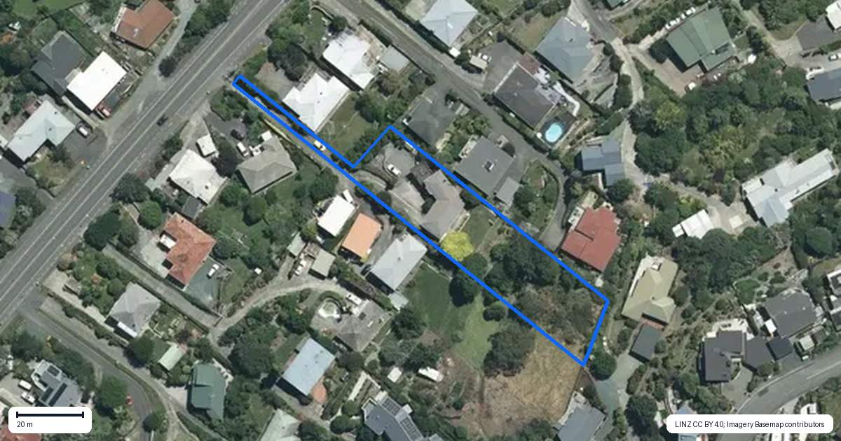 Property context map for 569 Waimea Road, Annesbrook, Nelson