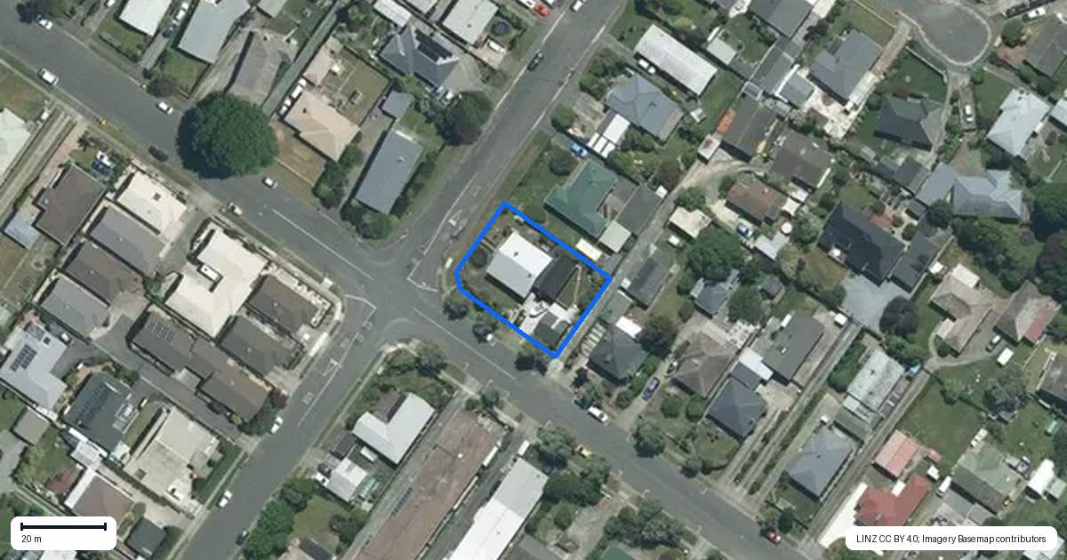Property context map for 24 Roto Street, Tahunanui, Nelson