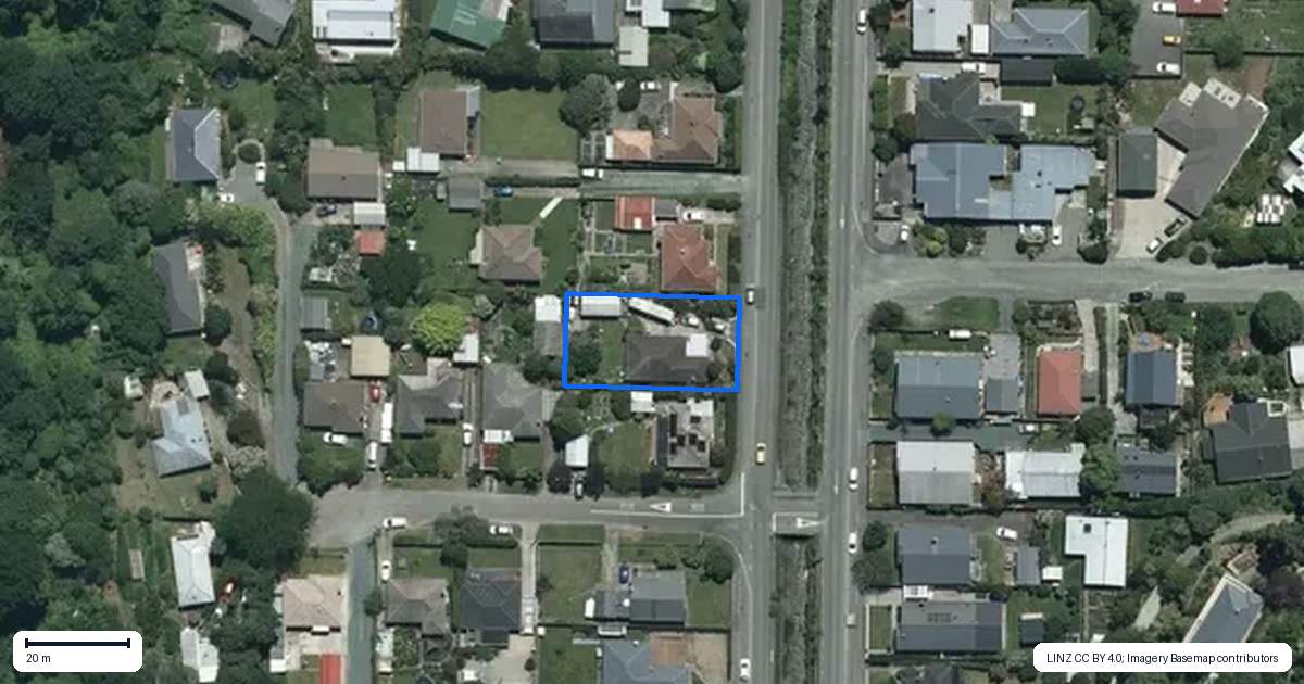 Property context map for 32 Westbrook Terrace, The Brook, Nelson