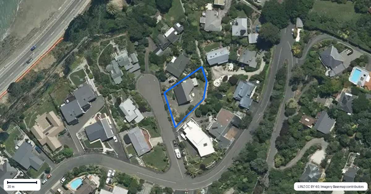 Property context map for 4 Malcolm Place, Britannia Heights, Nelson