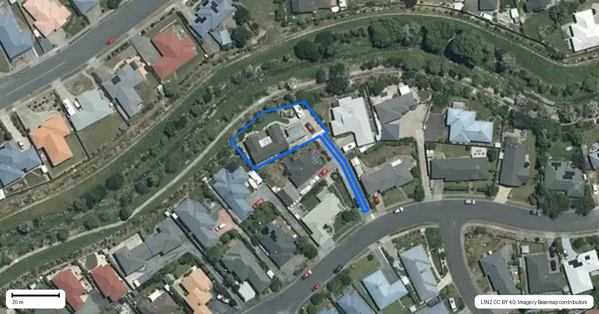 Property context map for 66B Kingsford Drive, Stoke, Nelson