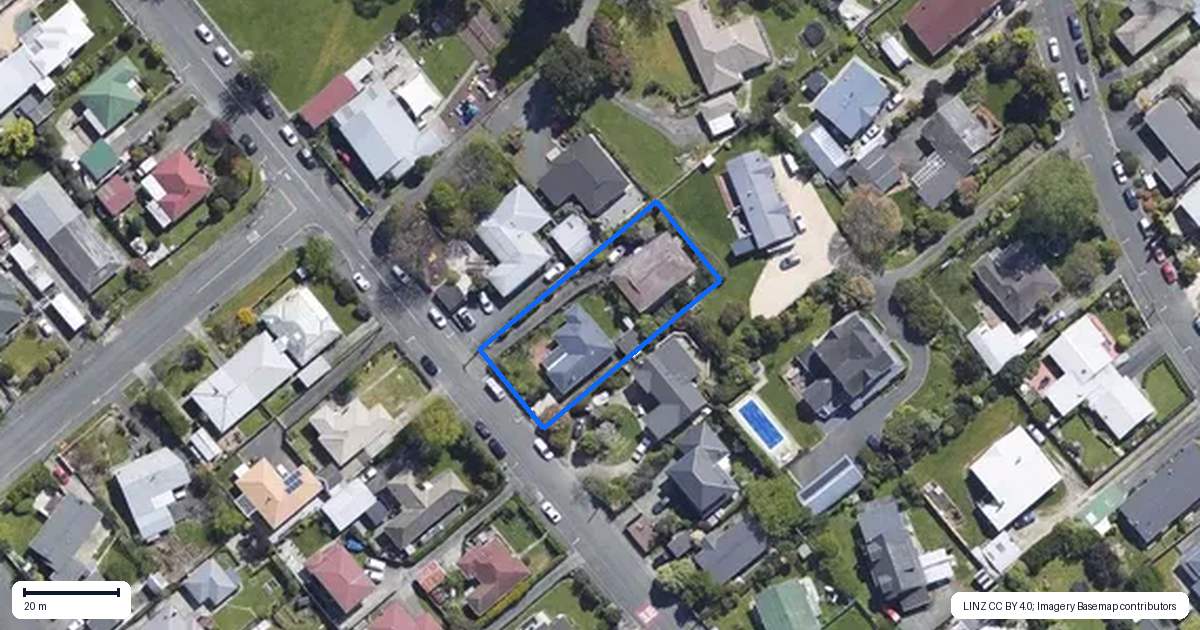 Property context map for 40 Waverley Street, Richmond