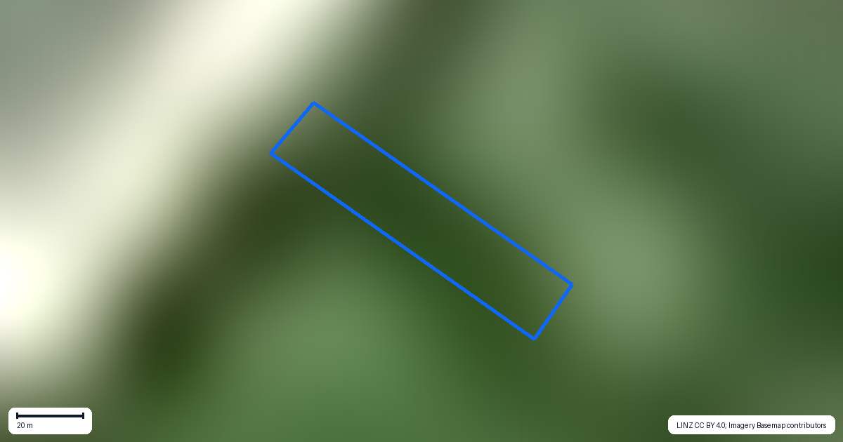 Property context map for 50 Domain Road, Granity