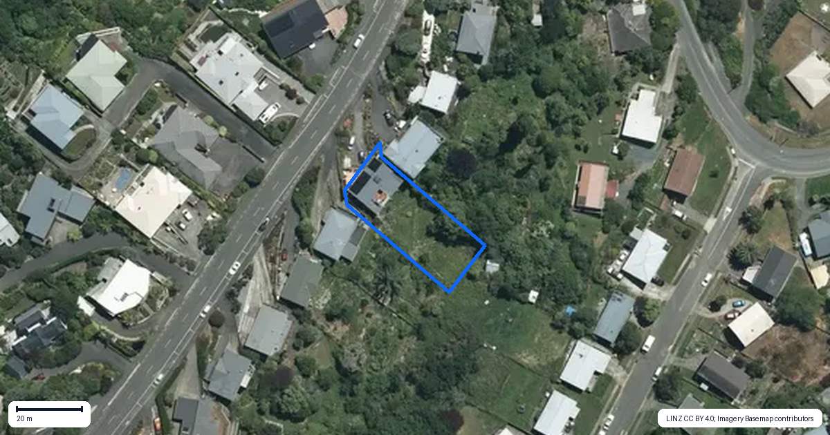 Property context map for 99 Princes Drive, Britannia Heights, Nelson