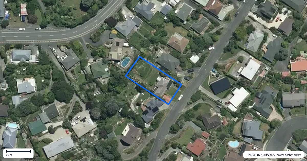 Property context map for 14 Cherry Avenue, Enner Glynn, Nelson